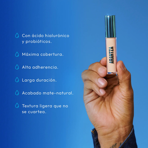 Corrector Facial Hidratante Light On Arantza Cosmetics 01 Fair 1n