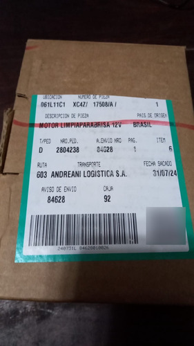 Motor Limpiaparabrisas Ford Cargo 916e-1119e 12v Xc4z17508a