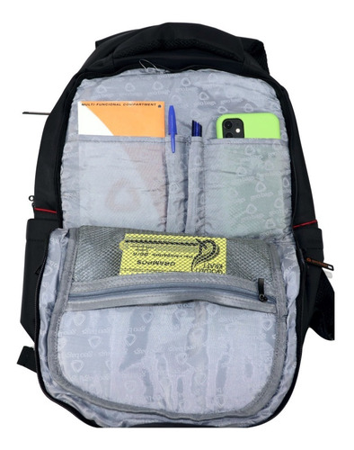Imagem 6 de 10 de Mochila Notebook 15.6 Urbano Escritório Executivo Grande