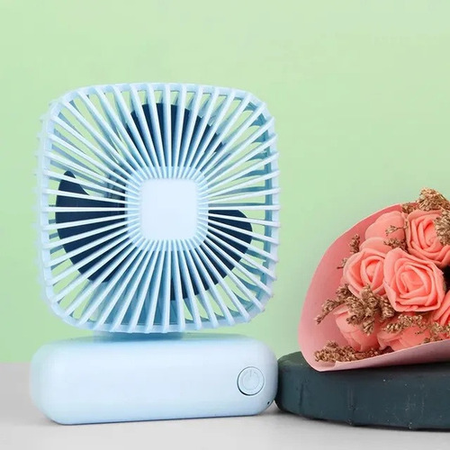 Ventilador De Escritorio Mini Abanico Pequeño De Portatil