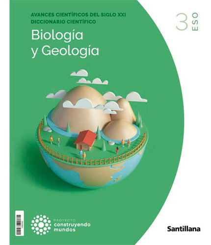 BIOLOGIA Y GEOLOGIA 3ESO C-LEON SANTILLANA, de VV. AA.. Editorial Santillana Educación, S.L., tapa blanda en español