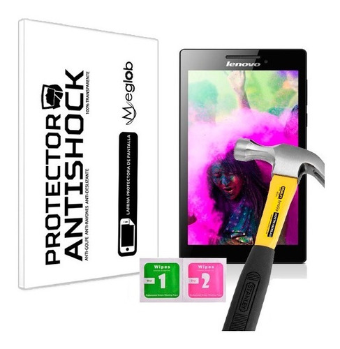 Protector De Pantalla Antishock Tablet Lenovo Tab 2 A7-10