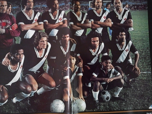 Poster Do Vasco Campeão Brasileiro 1974 E Na Libertados 1998 (Usado)