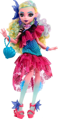 Boneca Monster High Lagoona Blue Monster Ball Festa Hnf71