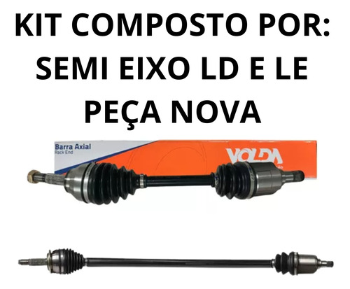 Par Semi Eixo Esquerdo Diretio Chery Celer 1.5 Manuall 2013/