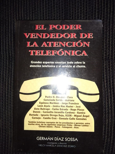 Libro El Poder Vendedor De La Atención Telefónica