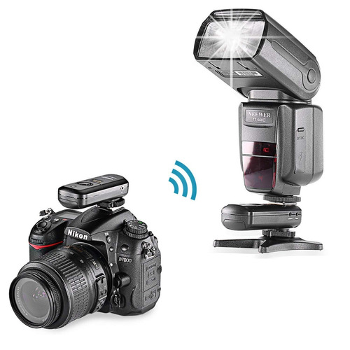 Disparador De Flash Inalámbrico Neewer Para Nikon Fc-16 3en1