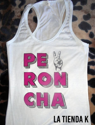 Imagen 5 de 10 de Musculosas Para Dama Kirchneristas Peronistas Cristina Cfk