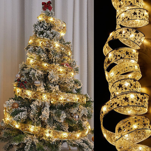 Las Luces De Navidad Led Decorativas De Satén Son 4m 40leds