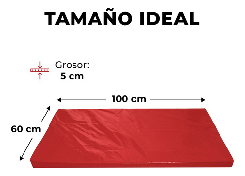 Colchoneta Gimnasio, Estiramientos Y Estimulación 100x60x5