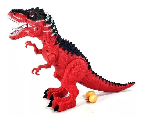 Dinosaurio A Pilas Camina Ruge Luz Y Pone Huevo Niños Regalo