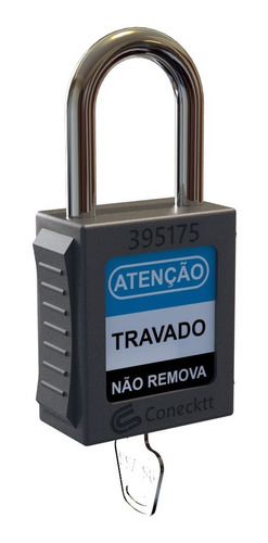 Imagem 2 de 6 de Kit Cadeado Bloqueio Haste Metálica Loto Lockout Tagout Nr10