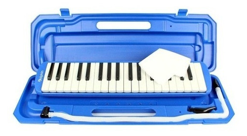 Escaleta Profissional 37 Teclas Com Case Preta Dolphin Cor Preto