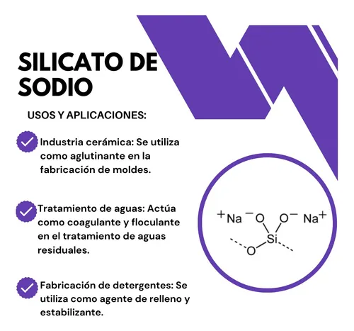 Silicato De Sodio X 1000ml Liquido - L a $25990