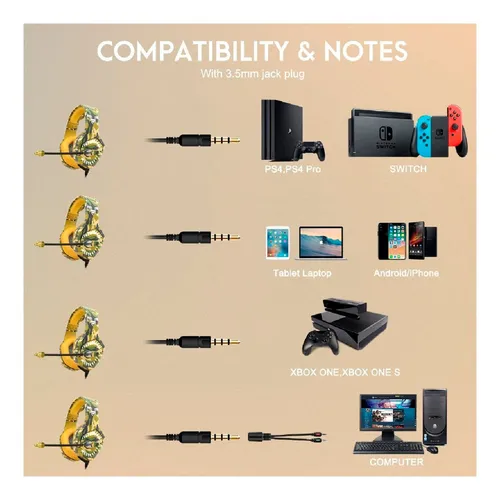Audifonos Gamer Onikuma K1 Pro Cammouflage Yellow