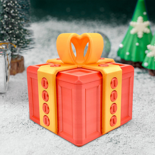 Una Molesta Caja De Regalo Con Función De Almacenamiento Y D
