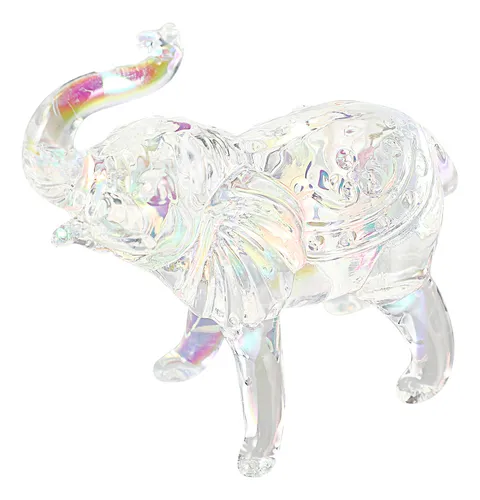 Decoración De Cristal Con Elefante De Cristal Para Halloween