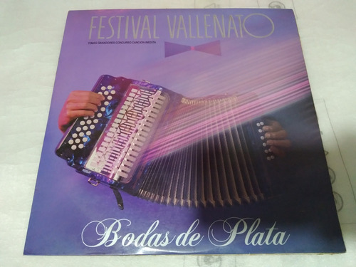 Festival Vallenato Bodas De Plata 2 Lp Promocional 1992 Sony