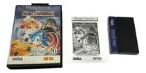 Comprar Master System : Sonic Spinball Tectoy Com Caixa Manual Repro
