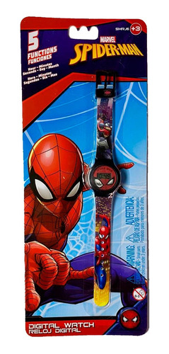 Reloj Digital Infantil Spiderman - Vamos A Jugar