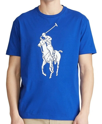 Camiseta Polo Ralph Lauren Cuello Redondo Estampado Tall Xxl