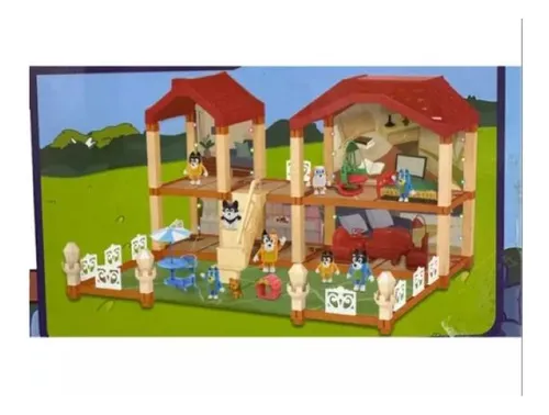 La Casa De Figuras De Bluey Mansion Niños Niñas Personajes
