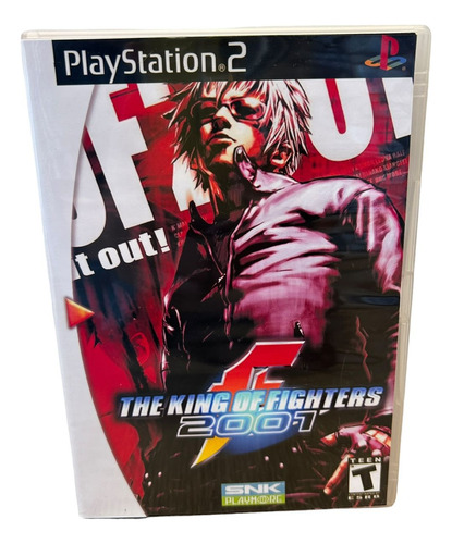 The King Of Fighters 2001 Play 2 Capa+pôster+disco Ps2