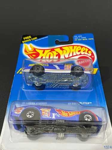 Hot Wheels Duo Pack Racing Lumina Stocker Y Side Splitter