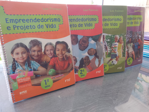 Empreendedorismo E Projeto De Vida Vol 1, 2,3,4 (lp)