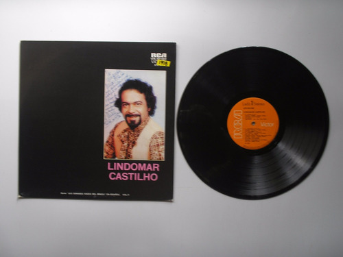 Lp Vinilo Lindomar Castillo Grandes Voces Autografiado 1976