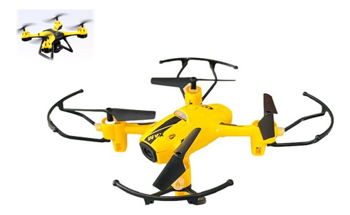 Drone Quadricóptero Controle Remoto Luz Recarregável Voo