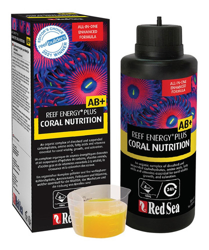 Red Sea Suplemento Rcp Reef Energy Coral Nutrition Ab+ 500ml