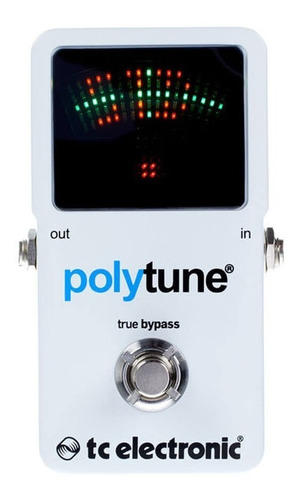 Pedal Afinador Guitarra Polytune 2 Mini Tc Electronics