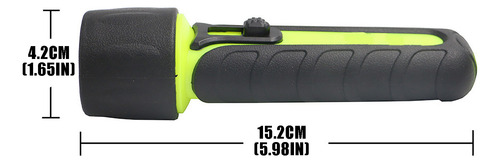 Nueva Linterna Led De Buceo Con Luz Fuerte, 4 Luces Aa Para