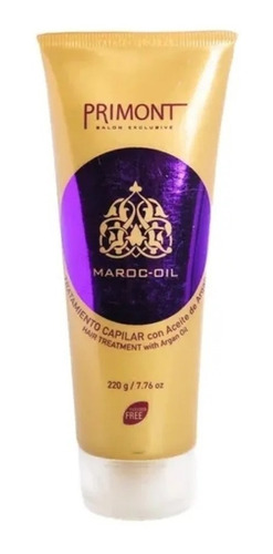 Mascara Maroc Oil Aceite De Argan Nutritiva - Primont 220g