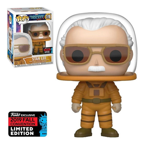 Stan Lee #519 Guardians Of The Galaxy Funko Pop Com Inmetro