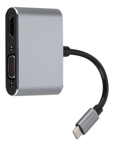 Tipo De Puerto Múltiple Usb C Tipo C A Hdmi 4k Vga