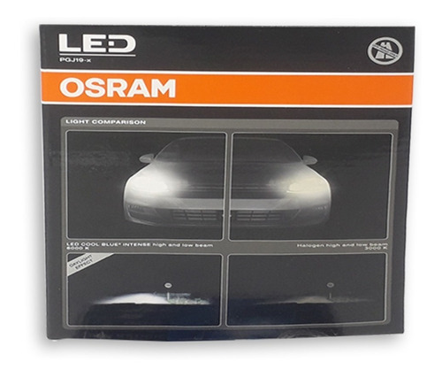 Par De Lâmpada Led Cool Blue Intense H1 6000k Osram