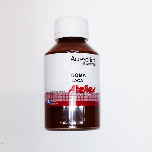 Goma Laca De 125 Ml - Para Óleos - Vte Lopez