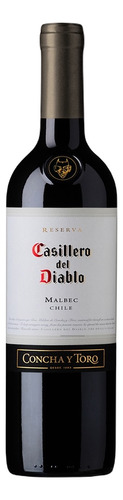 Vino Casillero Del Diablo Reserva Malbec 750ml - Vinologos