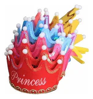 Corona Cumpleaños King/princess - Somos Nuevos Miu Eventos