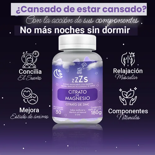 Gomas Sin Melatonina Dormir 360 | Cuotas sin interés
