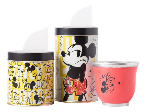 Set De Mate Mickey Disney Oficial