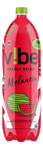 Energético Vibe Garrafa Pet 2 Litros Energy Drink Melancia