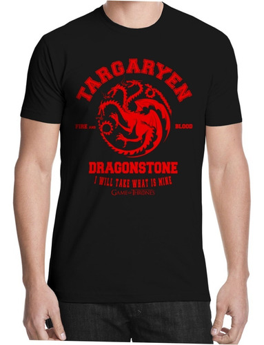 Playera Targaryen Game Of Thrones