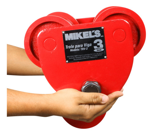 Trole Para Viga; Ancho Ajustable (3 Ton)