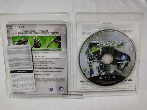 Splinter Cell Blacklist Nacional - Ps3 - Cib (Usado)