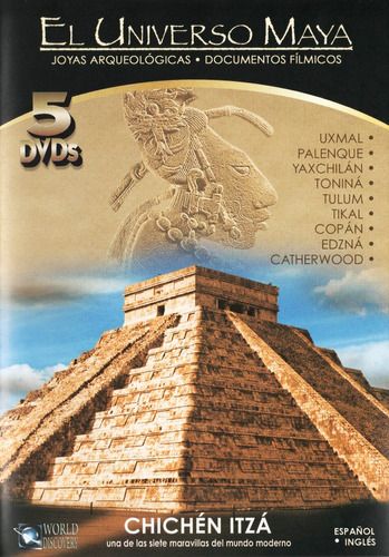 El Universo Maya Chichen Itza Edzna Coleccion 5 Discos Dvd