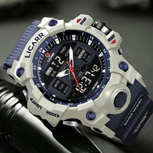 Relojes Militares Deportivos Para Hombre, Reloj Con Alarma Y