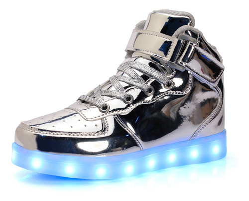 Zapatos Con Luz Led Para Hombre Y Mujer, Luminosos Con Cargo